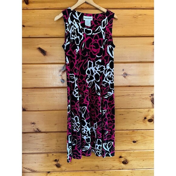 Danny & Nicole Colorful Wimen Dress 14 - Picture 1 of 4